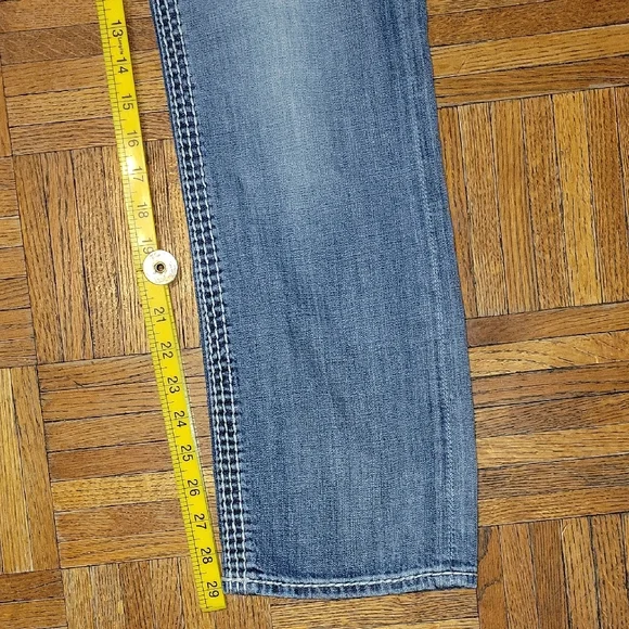 Rock Revival Scarlett Easy Crop Bootcut Denim Jeans Women's Size 29 - Picture 6 of 11